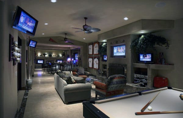 game watching room