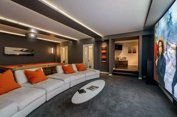 game room home theatre
