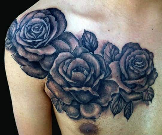 Tattoos Of Roses For Men