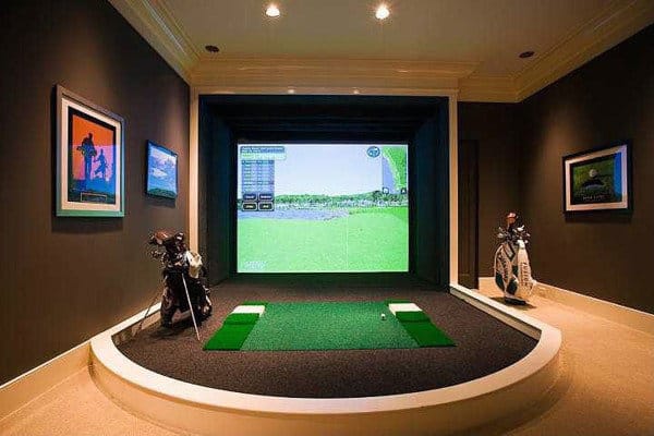 miniature golf simulation